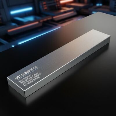 4032 Barras de aluminio resistentes al desgaste Alta estabilidad térmica Baja expansión térmica Para pistones de automóviles