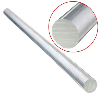 Eje linear de aluminio Rod de la tierra del carril de las barras de rondas diámetro de 450 milímetros de longitud 3 milímetros