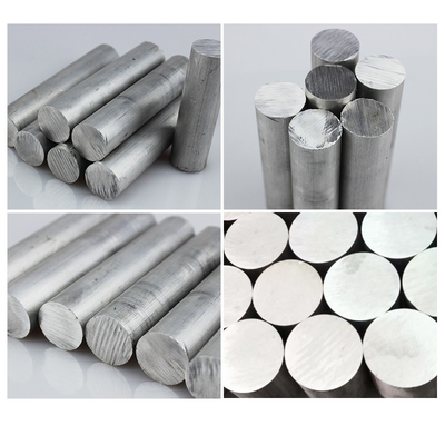 barra redonda Rod Polished Length de la aleación de aluminio del diámetro de 20m m 600m m