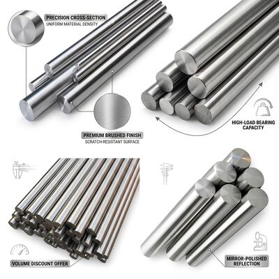 Tubo de acero inoxidable sin costura pulido y recocido brillante 304 de 6-813 mm de diámetro exterior para uso sanitario