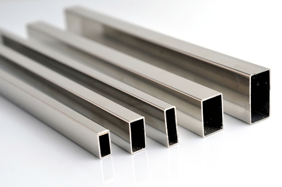El tubo rectangular inoxidable en frío 316 Inox 2B acabó 201