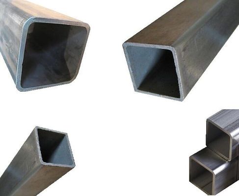Tubo cuadrado de acero inoxidable personalizable, acabado superficial pulido y muestra gratuita