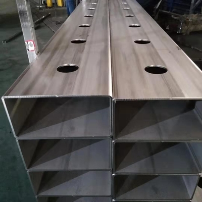 Sección hueco rectangular de acero inoxidable SS304 SS201 de AISI Inox