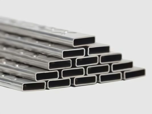 Margen de hendidura Margen de acero inoxidable sección hueca rectangular personalizable y bordes