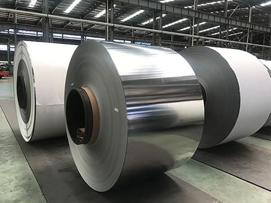 Cero laminado 301 bobina de acero inoxidable con 1/2H / 3/4H / H Temperatura para el estampado de metal de precisión ASTM A240 estándar