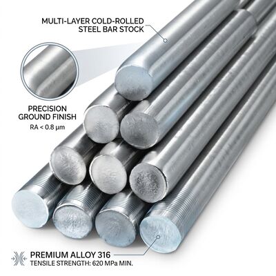 Tubo sin costura de acero inoxidable 304L resistente a la corrosión con 6-813 mm OD para tuberías marinas