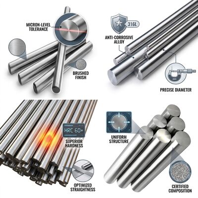 Tubo sin costura de acero inoxidable de alta presión 316 6-813 mm OD para servicios petroquímicos